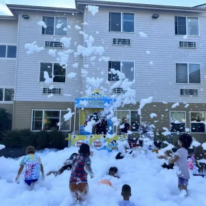 Foam Party at the Pete