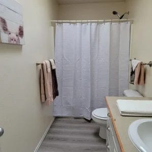 Housing bathroom