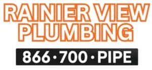 rainier View Plumbing new logo